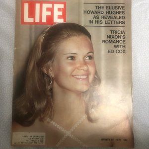 Vintage Life Magazine January 22 1971 Nixon Howard Hughes - Advertising  Autos